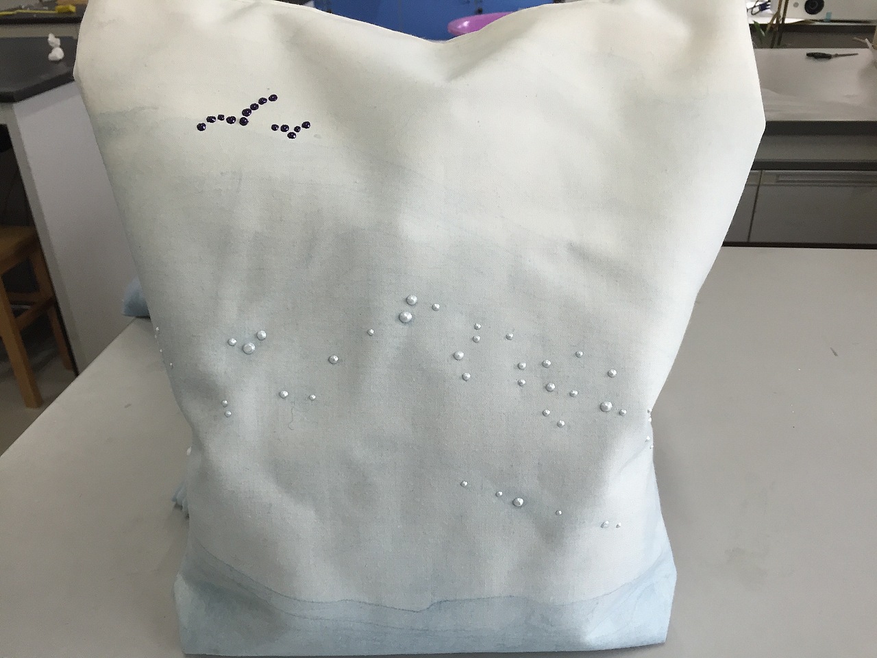 “来自星星的孩子”——蓝染帆布包系列（图ZNDYyNTQ1MjA=） - 其他手工艺 - 站酷设计师15ID邬桐原创素材 - 站酷ZCOOL