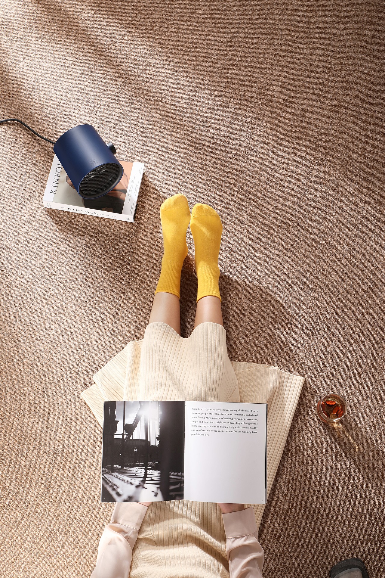 卡蛙SmartFrog | 枝桠取暖器 | 星空蓝