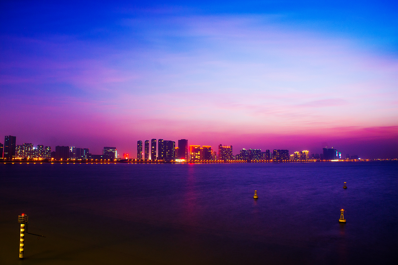 每个城市都有不一样的美—杭州夜景（图ZMjY3NDgzMTI=） - 环境/建筑摄影 - 站酷设计师Mully_木栗原创素材 - 站酷ZCOOL