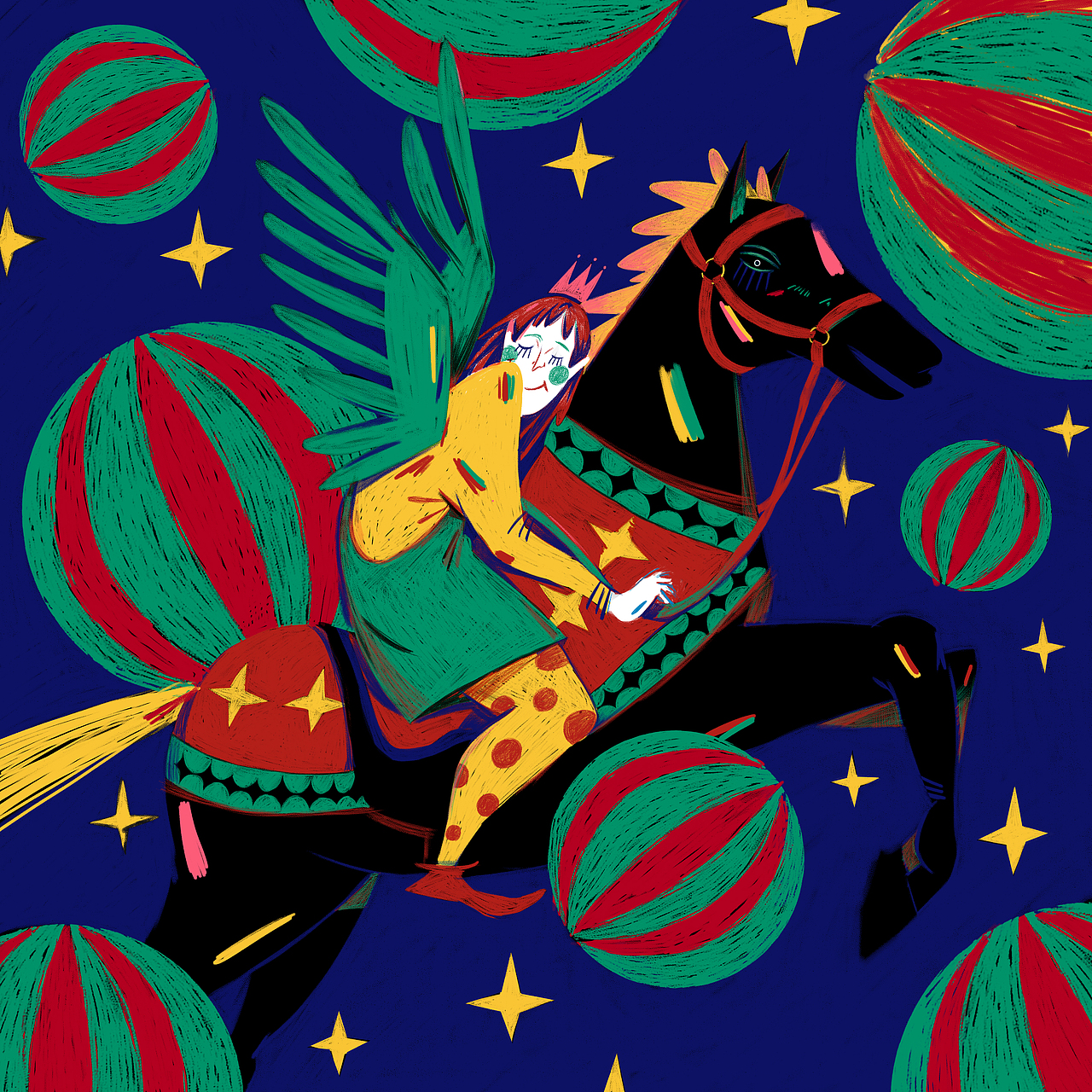 AMUSEMENT PARK（图ZMTUwMjE2NzMy） - 商业插画 - 站酷设计师王雪曈Tong原创素材 - 站酷ZCOOL