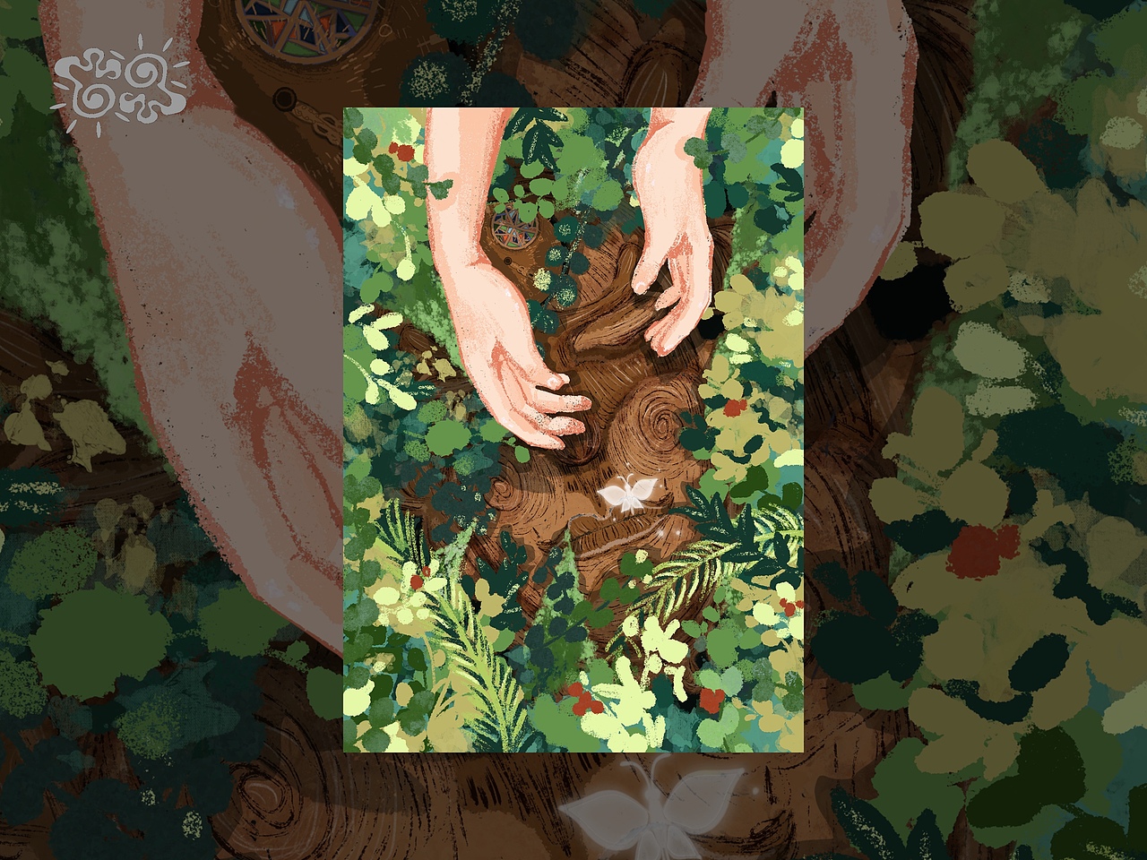系列插画-《同·手·同·脚》（图ZMjMwNDA1NzU2） - 创作习作 - 站酷设计师棠朝原创素材 - 站酷ZCOOL