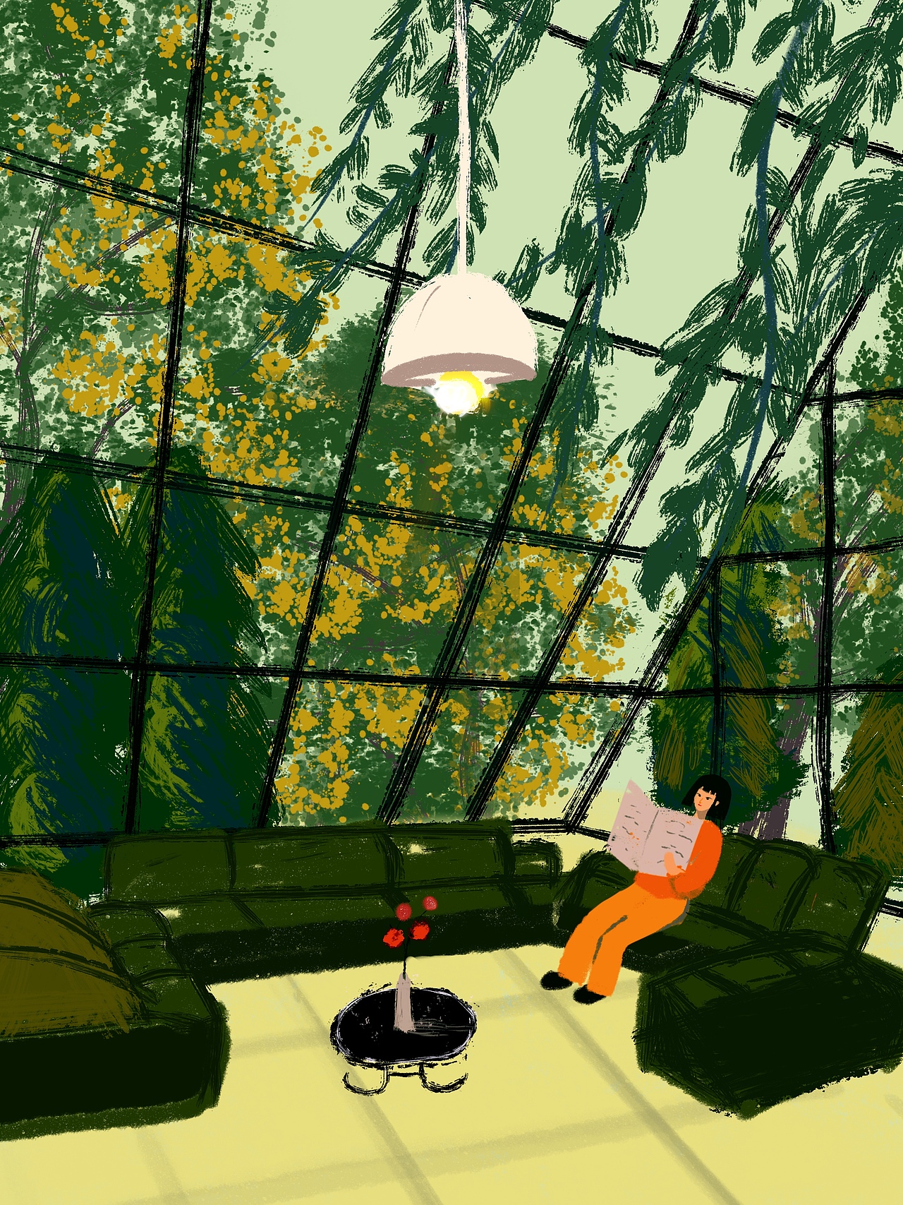 春天的玩意浓（图ZMjUwNDM0NDQ0） - 商业插画 - 站酷设计师海若的画原创素材 - 站酷ZCOOL