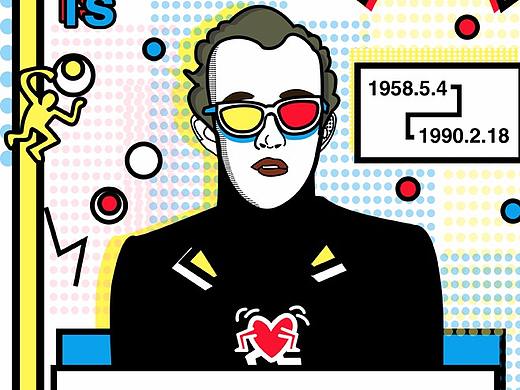 Keith Haring 凯斯哈林 波普H5