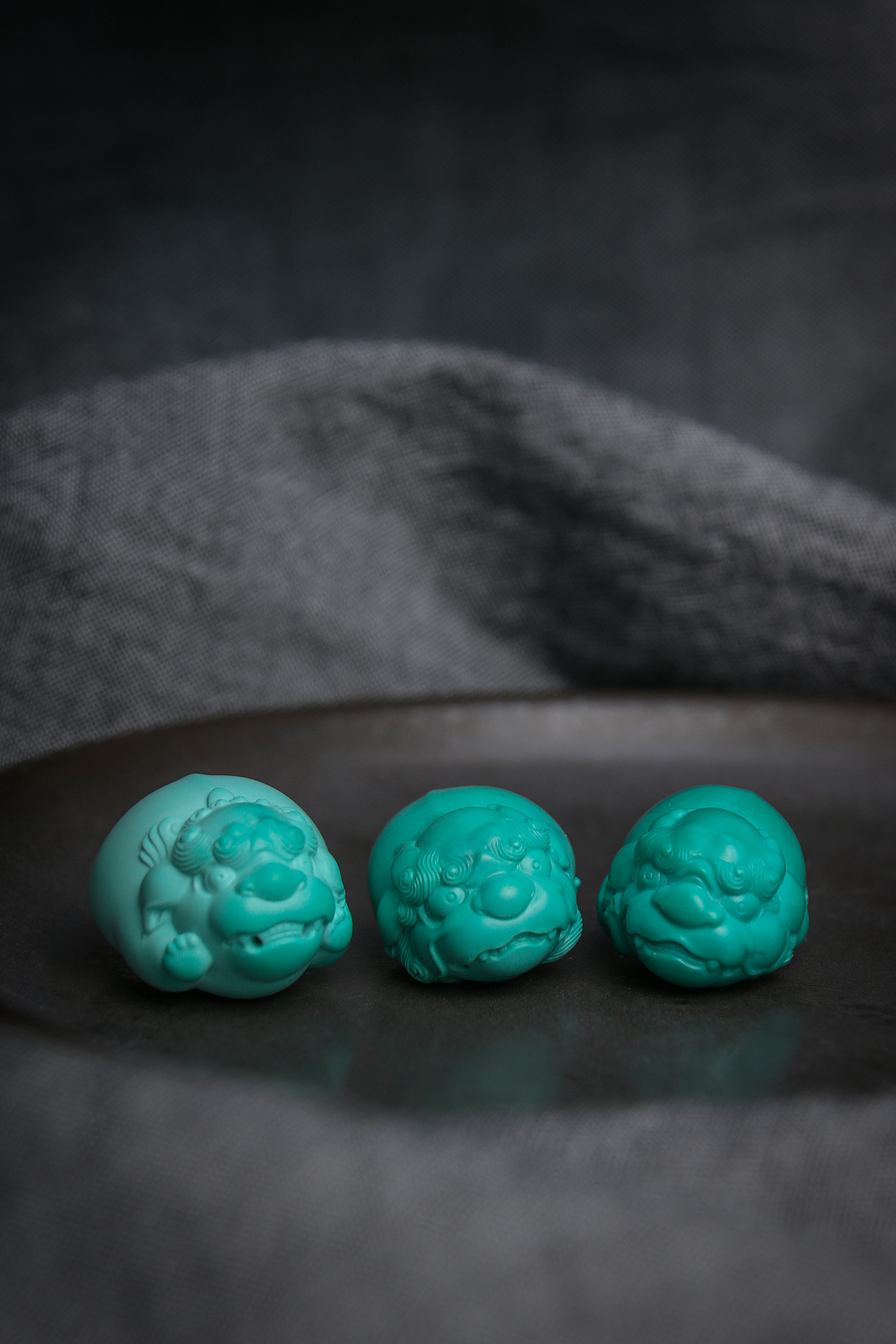 爱盘原创绿松石雕刻·吃货貔貅（图ZMTk5MjcwNDY0） - 工艺品设计 - 站酷设计师爱盘玩原创素材 - 站酷ZCOOL