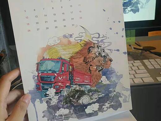 曼恩man2020年台历