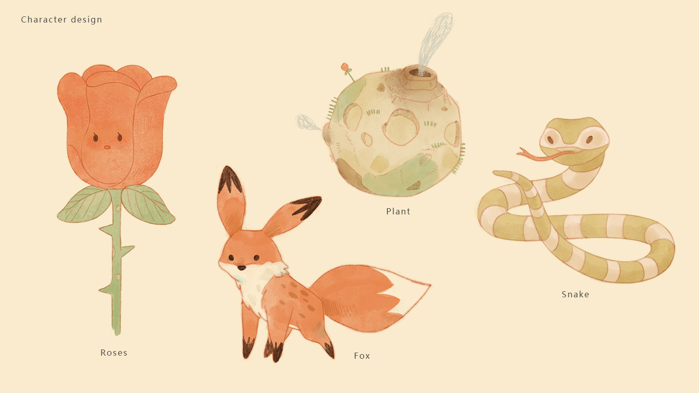 《小王子》百词斩广播剧书籍插图