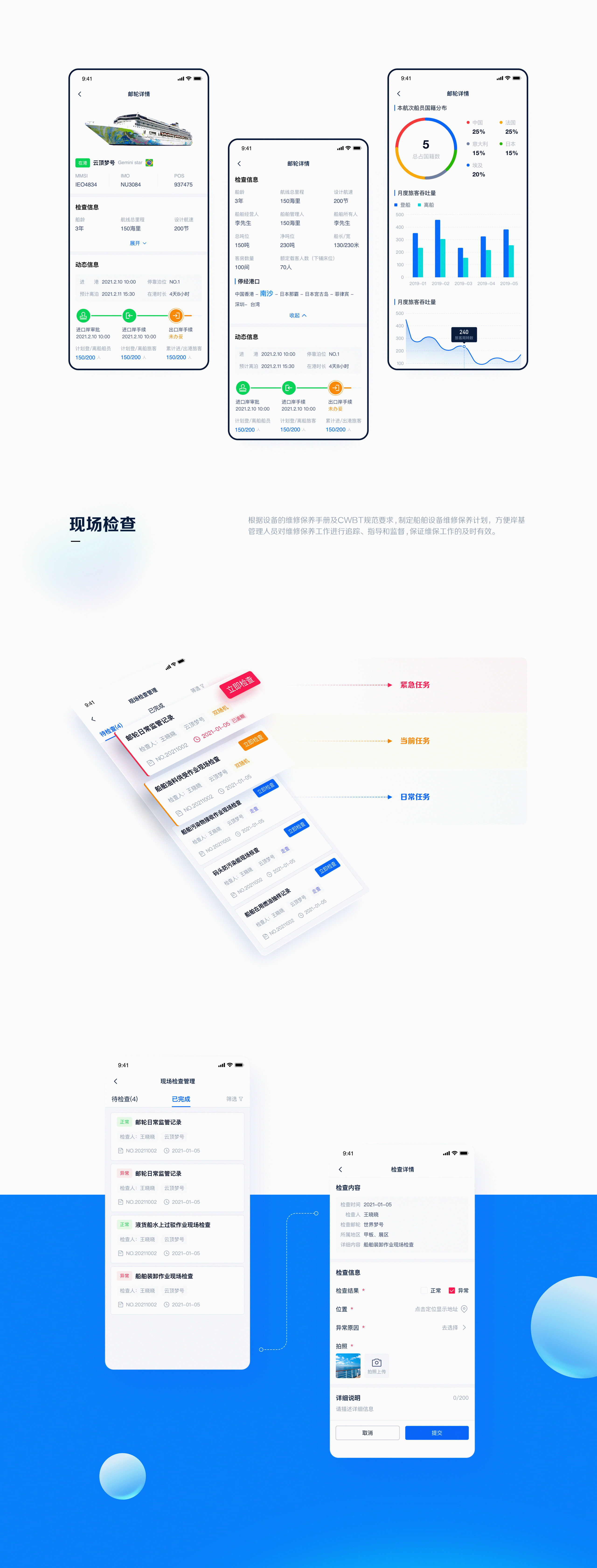 B端项目总结-邮轮管理系统(图ZMjkxMDM4OTMy) - APP界面 - 站酷设计师张琦Q原创素材 - 站酷ZCOOL