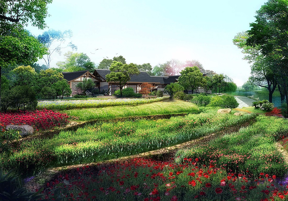 成都农业公园设计/田园综合体规划/农家乐设计公司|空间|景观设计|z4