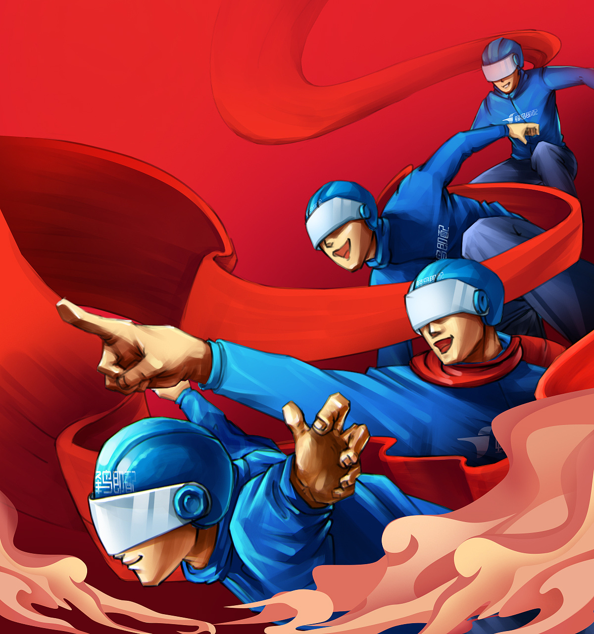 蜂鸟众包-春保计划视觉