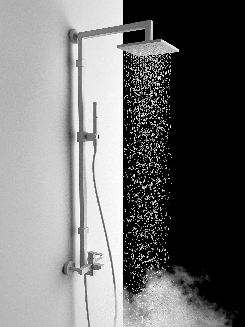 c4d花洒出水流体渲染