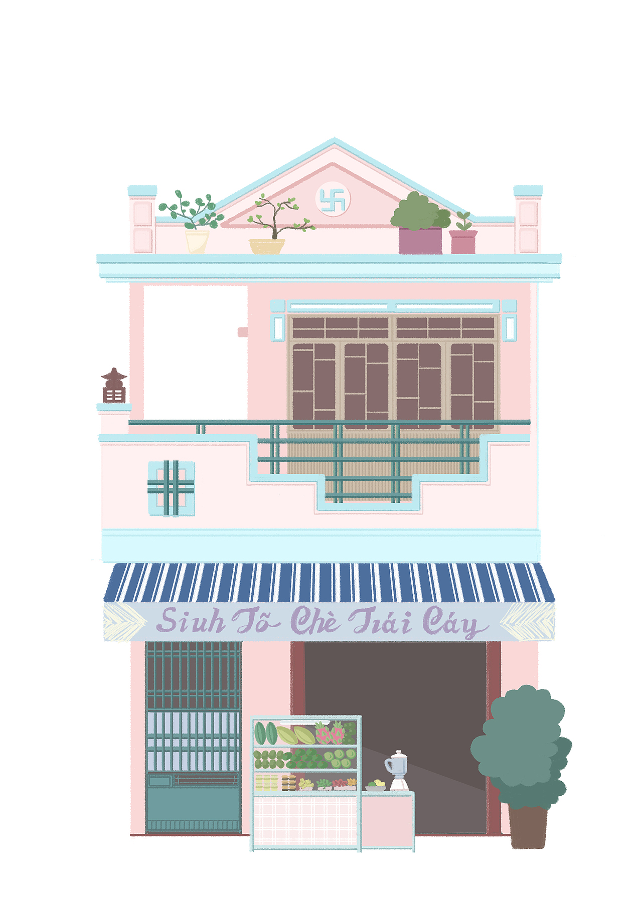 一些好看的房子（图ZMTgyMTE2ODAw） - 商业插画 - 站酷设计师Jacinthe盛原创素材 - 站酷ZCOOL