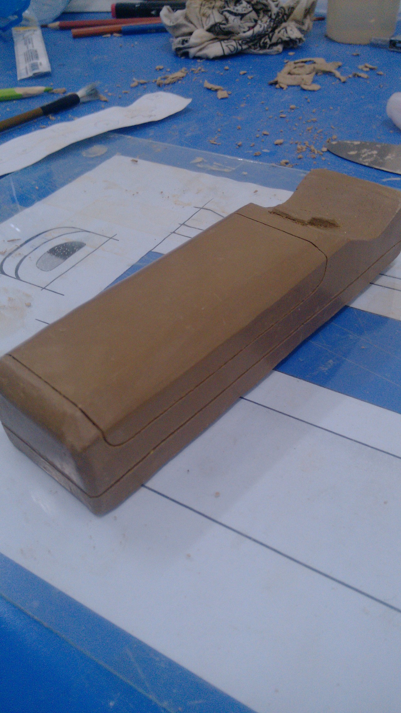 工业产品手工模型