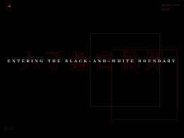 入了黑白的界