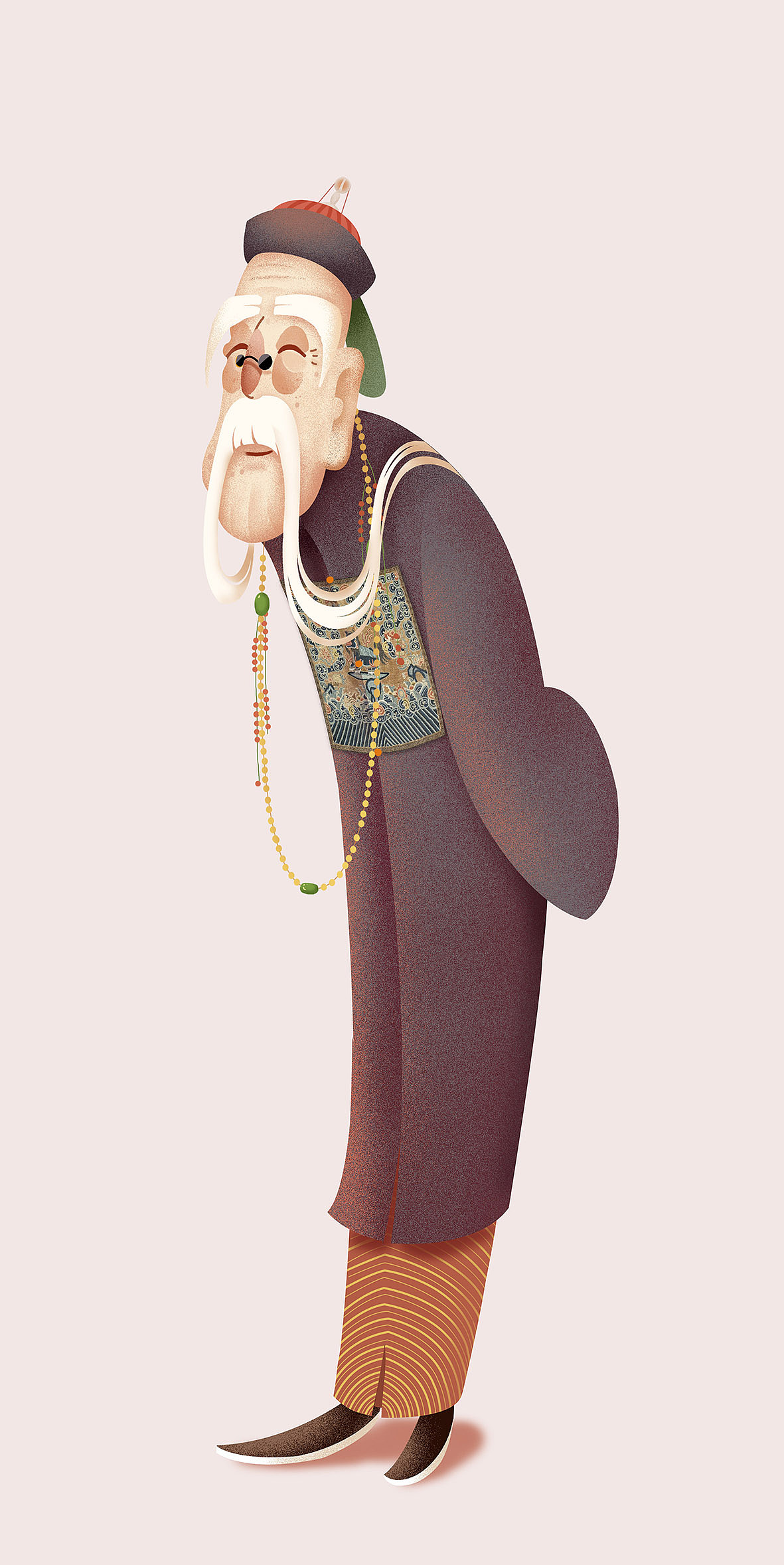 清代文武官员形象设计（图ZMjA3MzIwNzQ4） - 创作习作 - 站酷设计师LYL1071554770原创素材 - 站酷ZCOOL