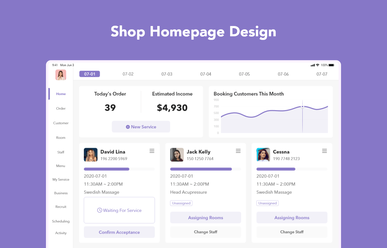 LETSGO-美容服务App多平台设计（图ZMjU4NzA1ODky） - APP界面 - 站酷设计师付不浪原创素材 - 站酷ZCOOL
