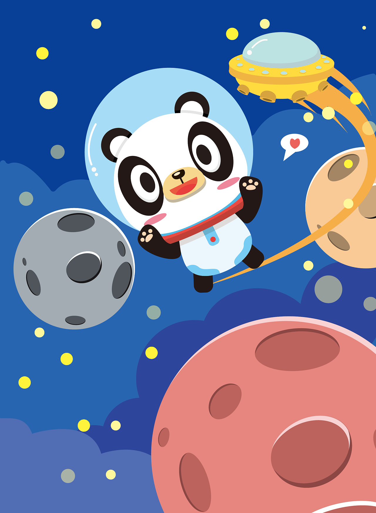 ai插画的练习 包子插画 和一些原创练习