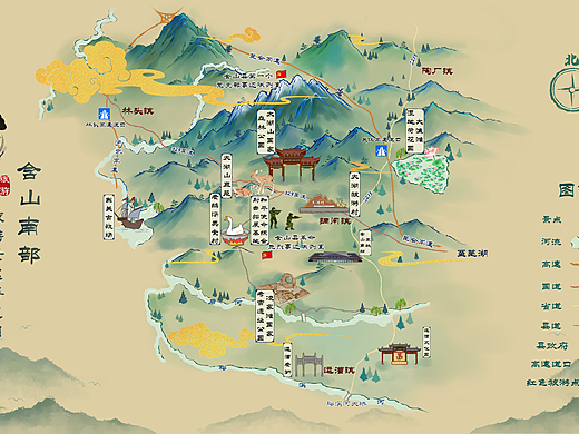 含山南部旅游指南