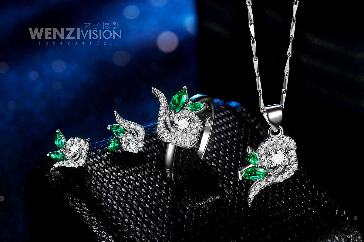 珠宝首饰摄影（图ZOTUxNDQyMzY=） - 产品摄影 - 站酷设计师文子视觉原创素材 - 站酷ZCOOL