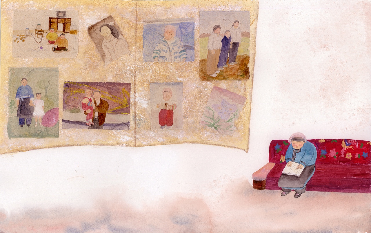 绘本《外婆的新衣裳》