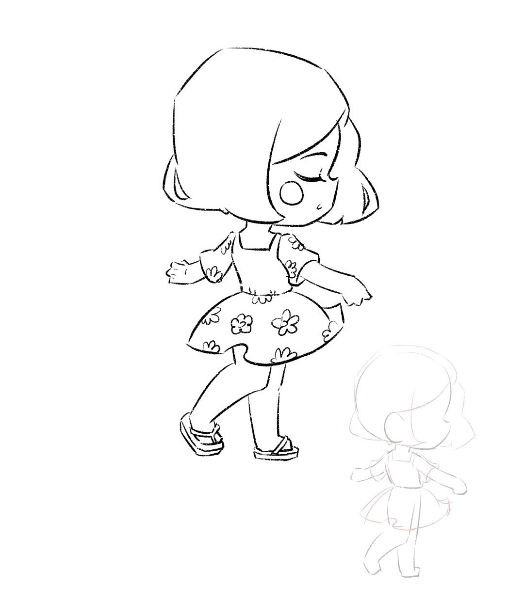 人体打卡小练习（图ZMjkzODczMTUy） - 儿童插画 - 站酷设计师宅小猫zZ原创素材 - 站酷ZCOOL