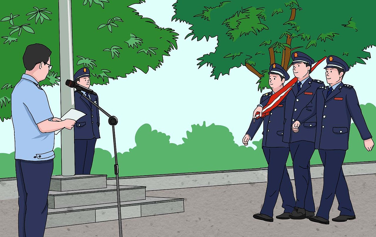 税务局公众号插画