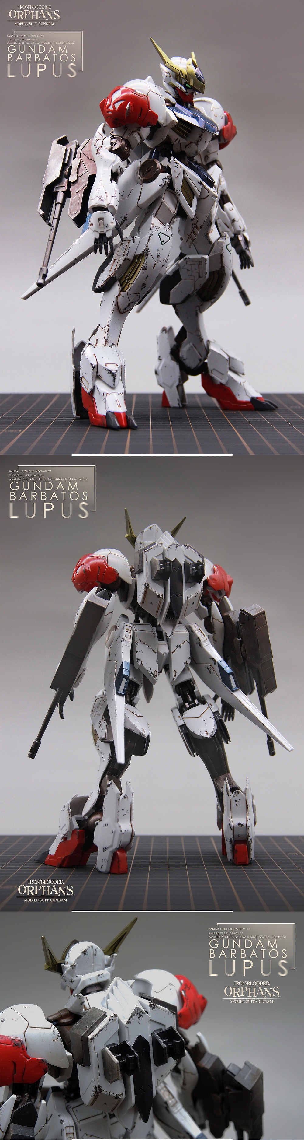 Full Mechanics 1/100 Gundam Barbatos Lupus（图ZMTM2NDUwMzg0） - 手办/模玩 - 站酷设计师Mr_Feith原创素材 - 站酷ZCOOL