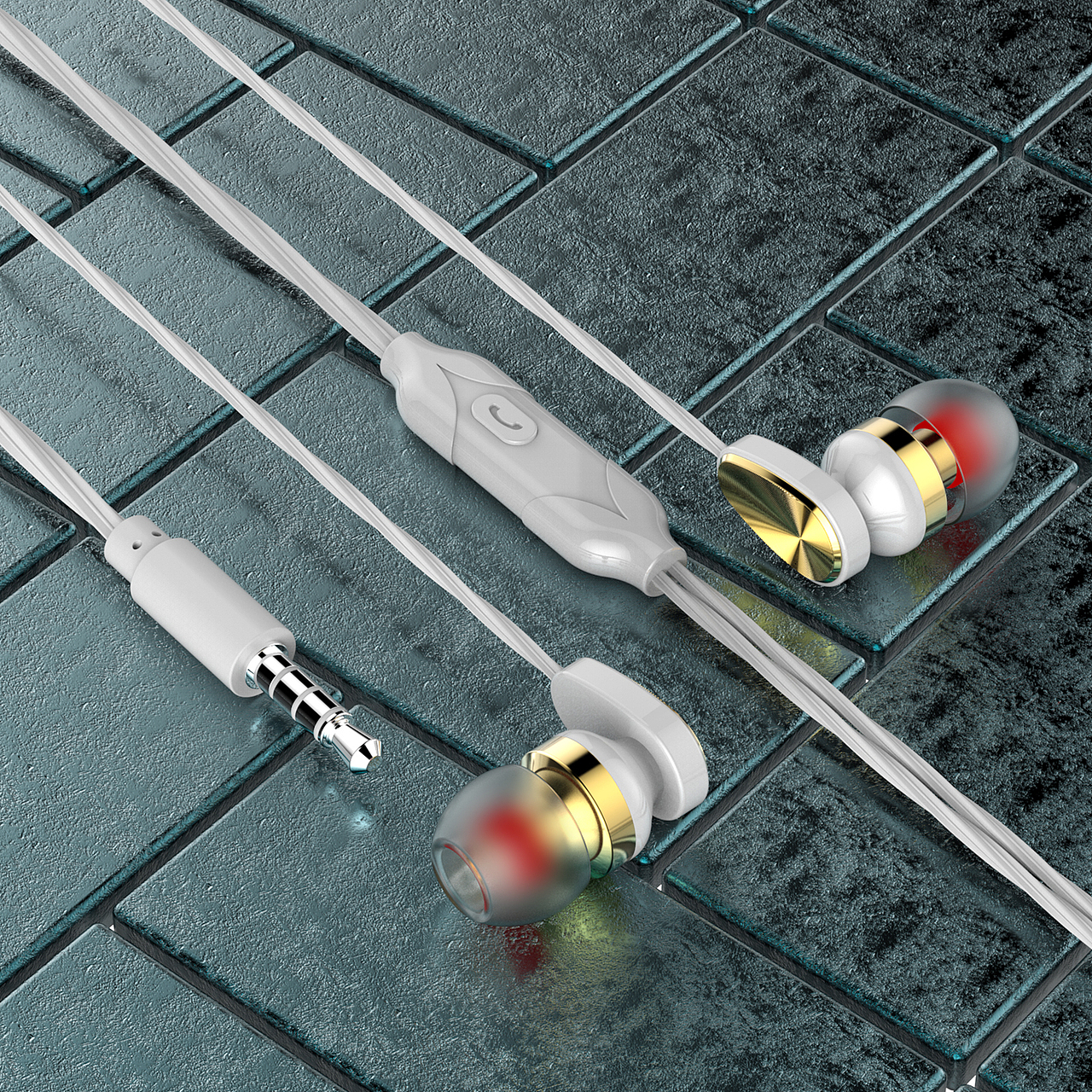 耳机 数码电子产品建模渲染图广告海报图亚马逊主图