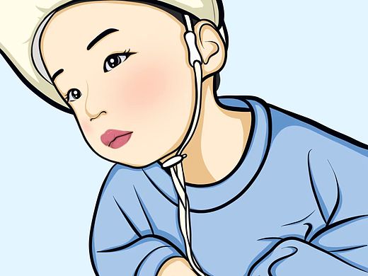 尝试一下板绘