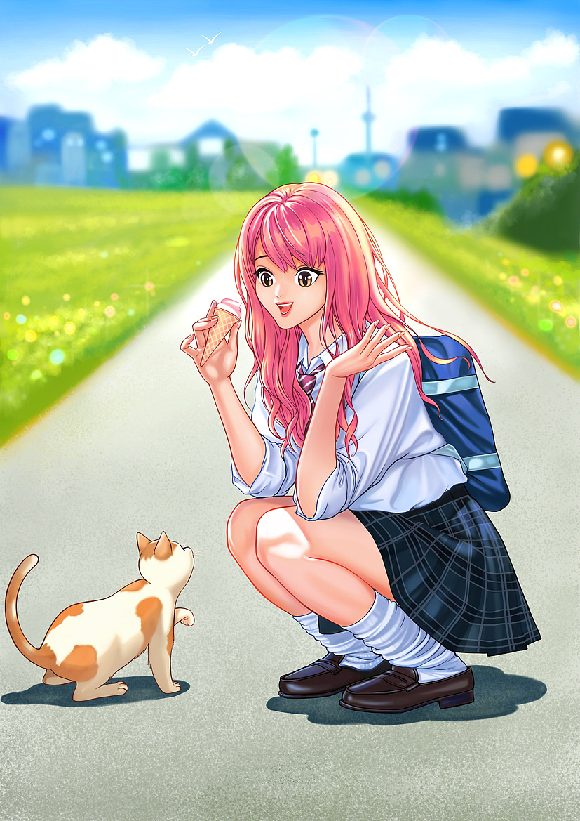 2018一些日式插画练习（图ZMTQyMzgzNTc2） - 创作习作 - 站酷设计师雄鑫X332826826原创素材 - 站酷ZCOOL