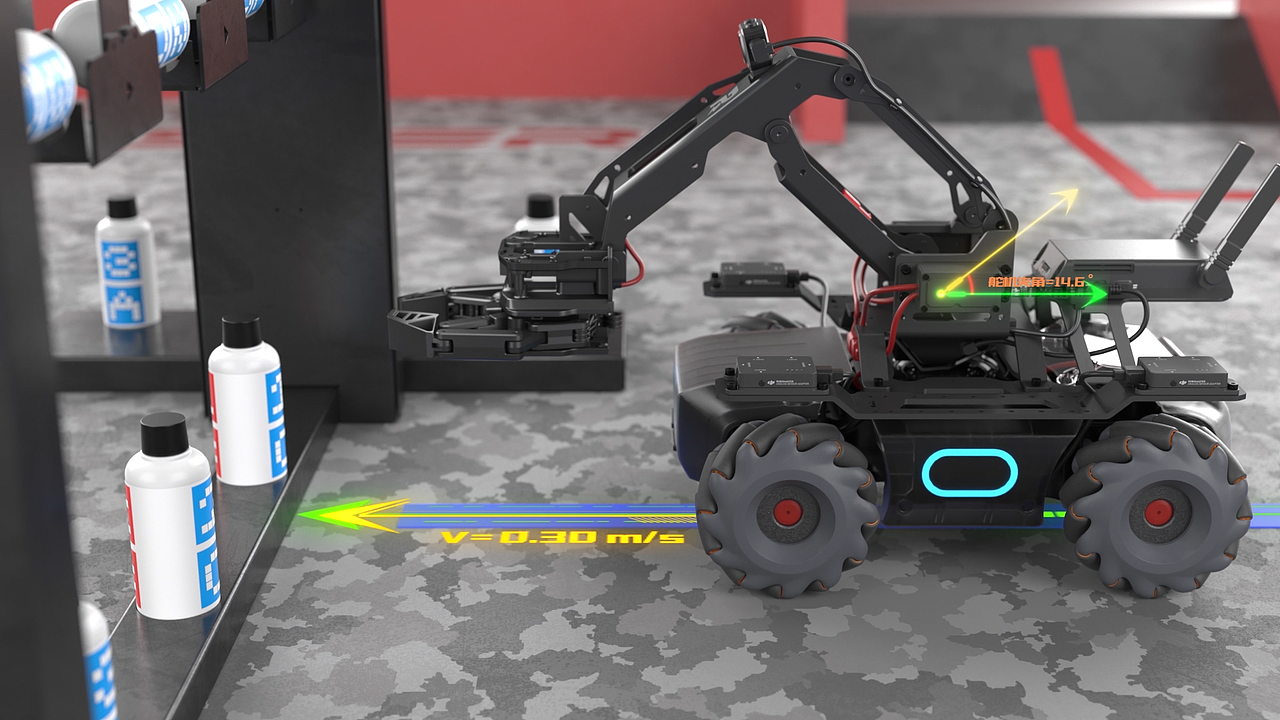 大疆教育机甲大师robomasterep发布会技术点视频