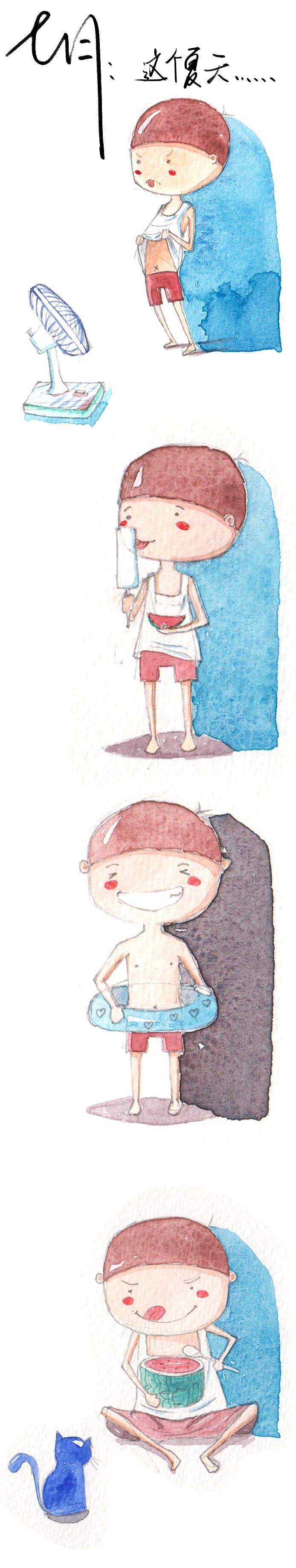 西瓜头也有拯救世界的责任。