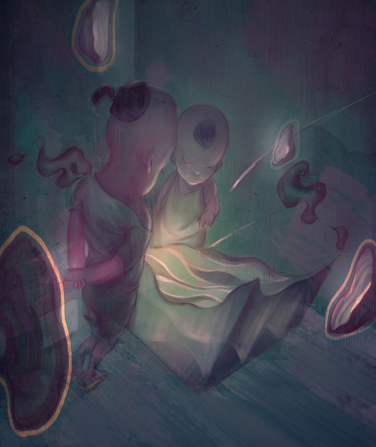 不知道为什么这么黑暗（图ZNDkxMjE3OTY=） - 艺术插画 - 站酷设计师SeanChaika骐旭原创素材 - 站酷ZCOOL
