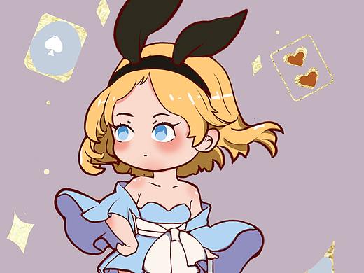 插画练习爱丽丝