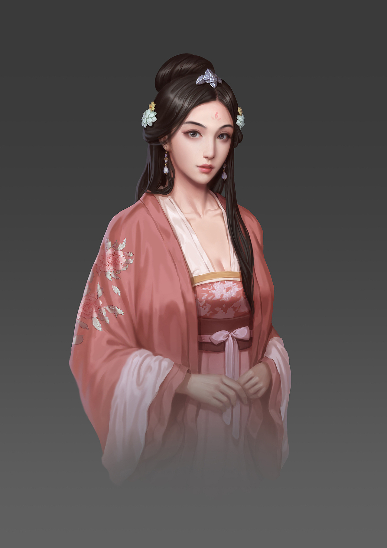 一些古风半身（图ZMjA3NTY3OTYw） - 游戏原画 - 站酷设计师夜夜夜夜1103原创素材 - 站酷ZCOOL