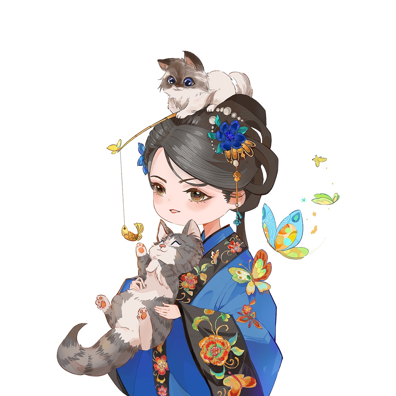 Q版古风人物头像