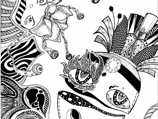 红楼游梦插画设计