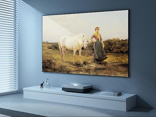 从坚果跳槽后做的一些激光电视海报