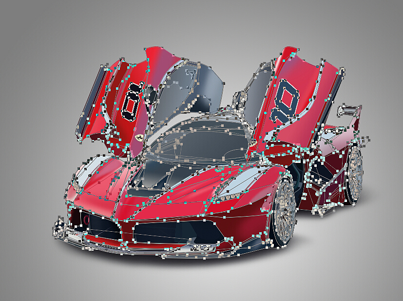 Ferrari FXXK（图ZMzE5NjkxMTI=） - 其他UI - 站酷设计师不会设计的飞飞原创素材 - 站酷ZCOOL