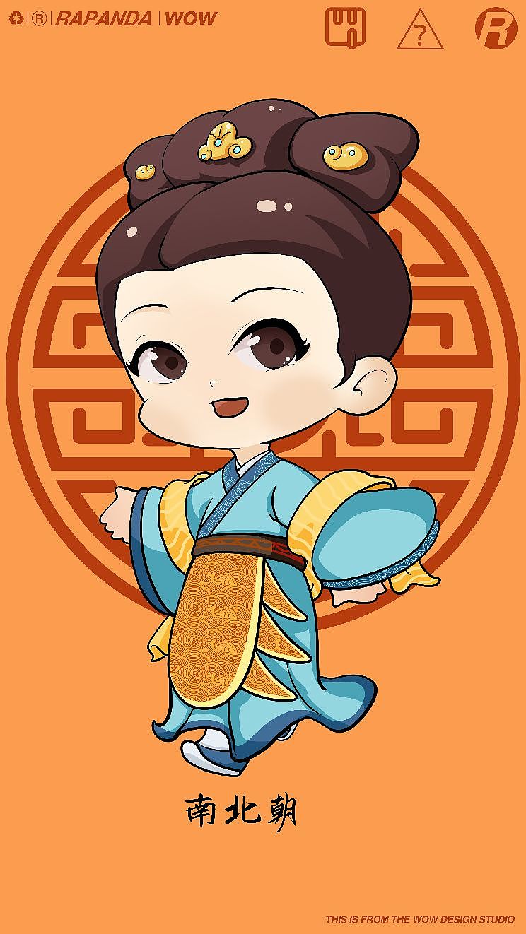 中国古代历朝女性服饰（图ZMzI5MTkzMjA4） - 儿童插画 - 站酷设计师無我设计原创素材 - 站酷ZCOOL