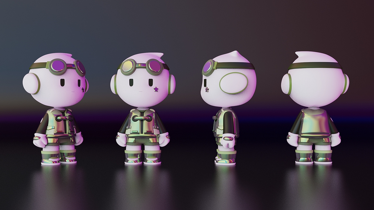 白日梦想家oppo小欧镭射变装系列