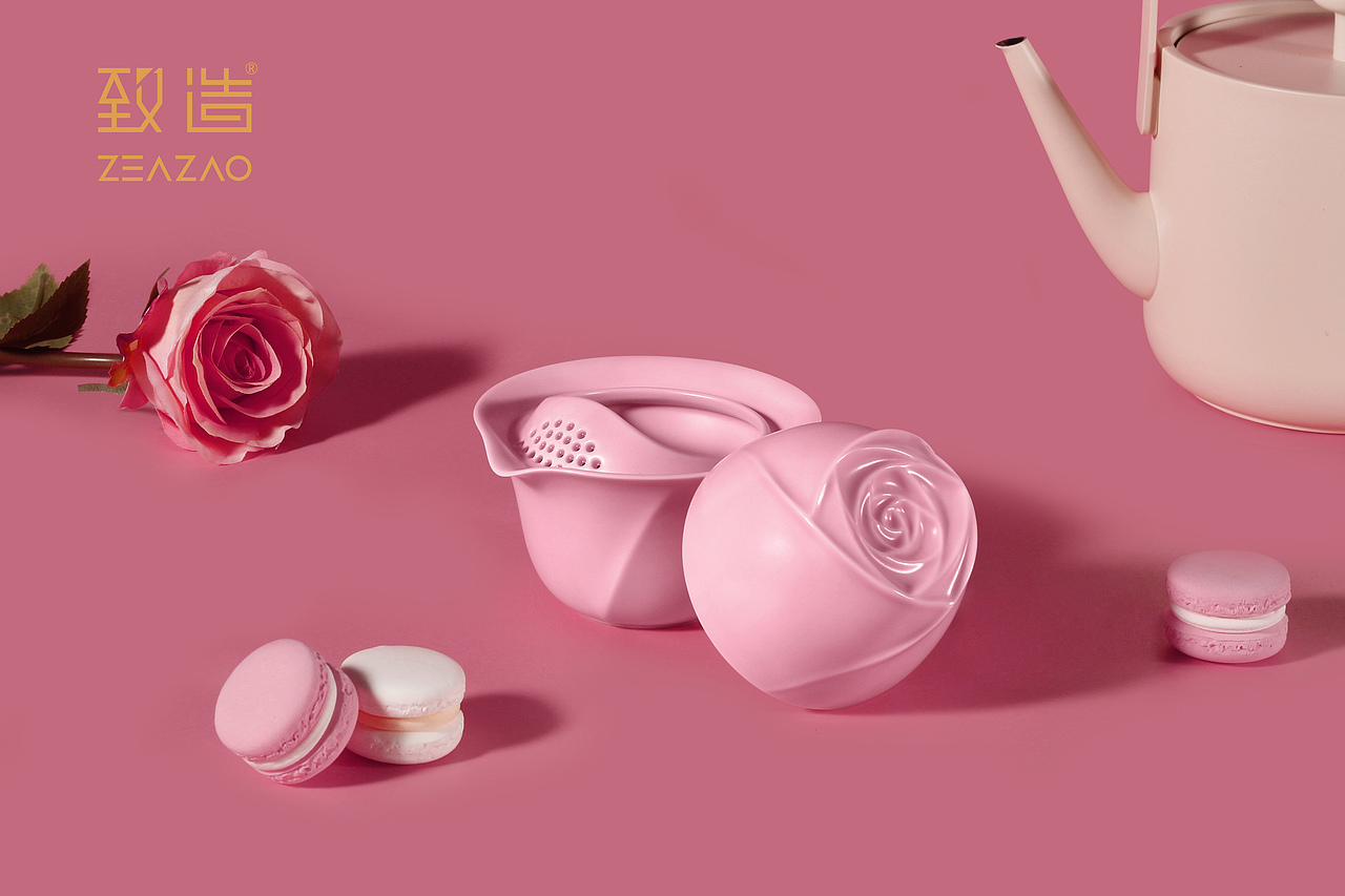 致造ZEAZAO瑰蜜花茶杯·替你說出藏在心中的那份愛~（圖ZMTU1NTg4Mjgw） - 生活用品 - 站酷設計師致造ZEAZAO原創(chuàng)素材 - 站酷ZCOOL