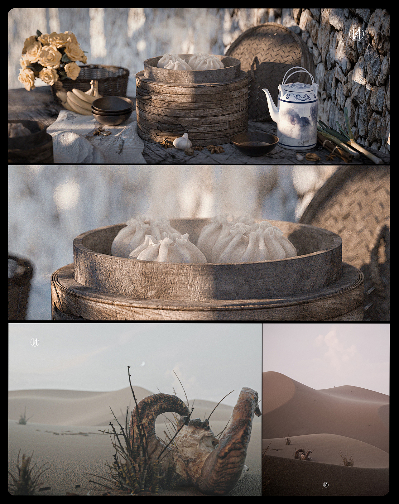 潦草总结一下学习一年三维渲染的练习作品（图ZMjg2OTU5OTg0） - 其他三维 - 站酷设计师南风NanFeenng原创素材 - 站酷ZCOOL