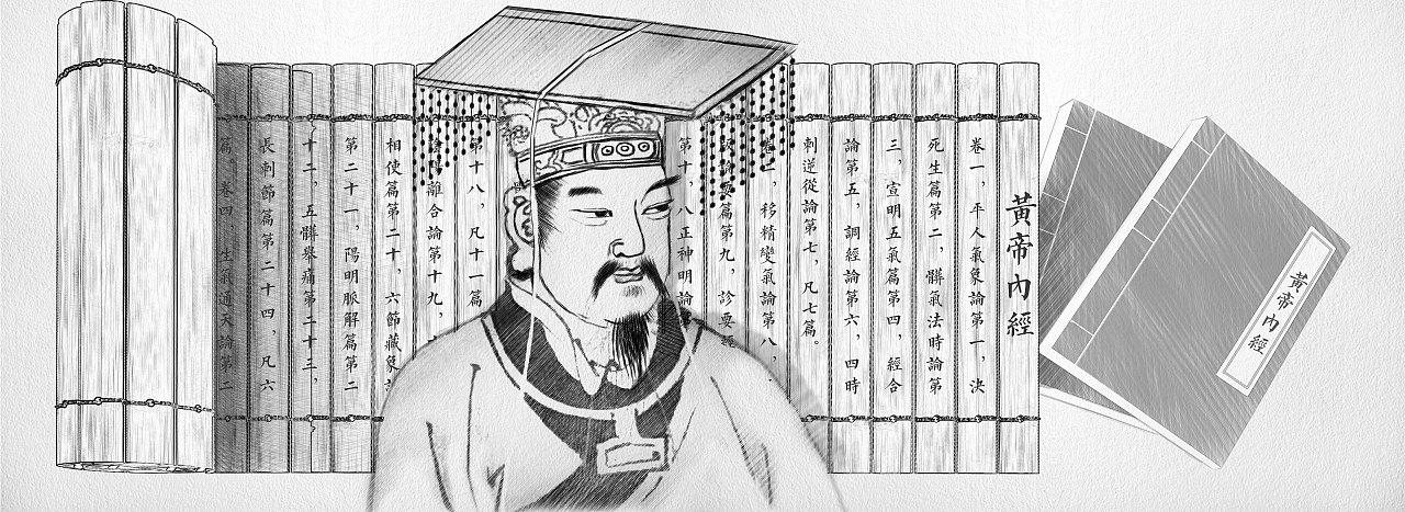 古人画像-黑白稿