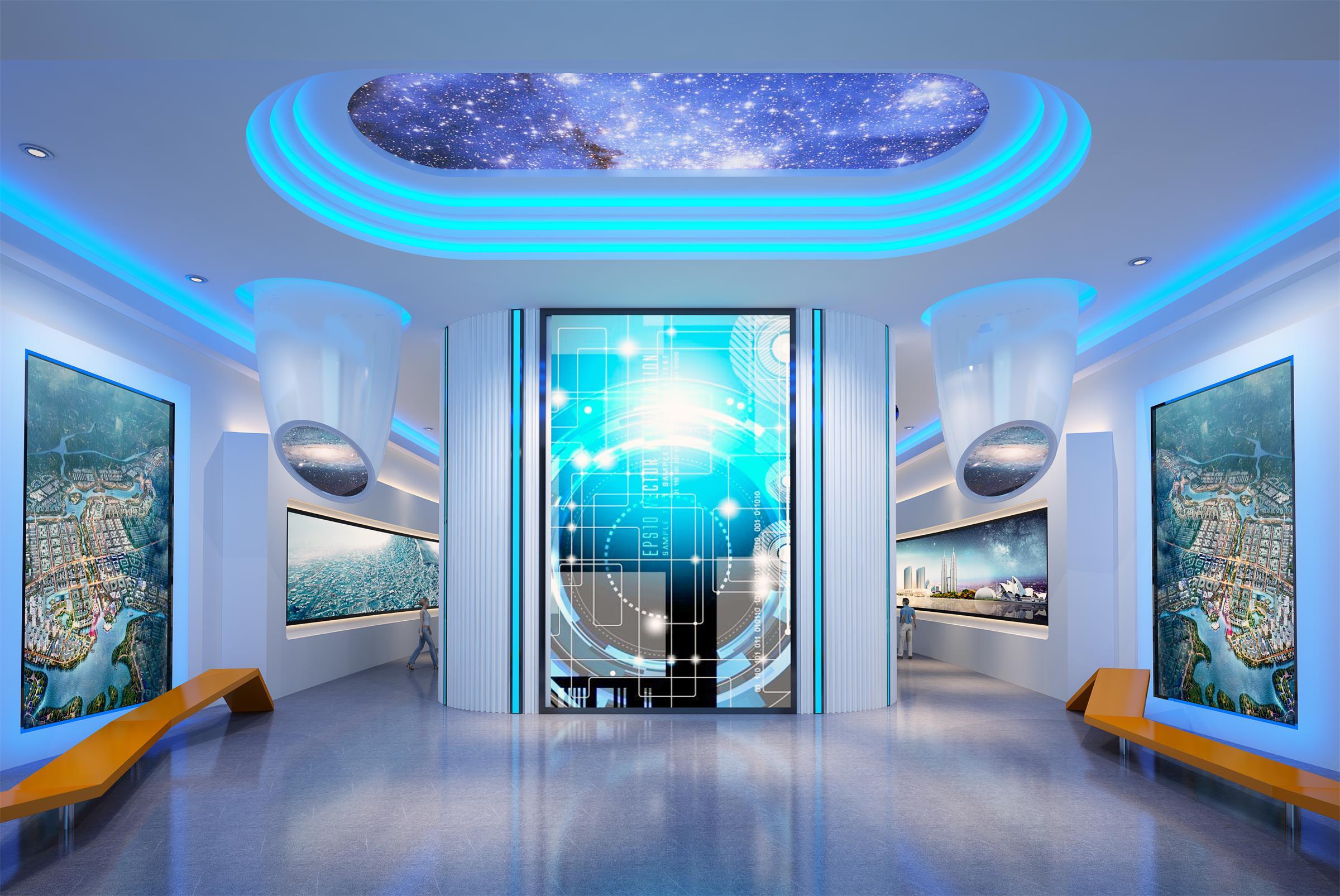 智慧科技酒店设计|空间|室内设计|环亚空间设计 - 原创作品 - 站酷 (ZCOOL)
