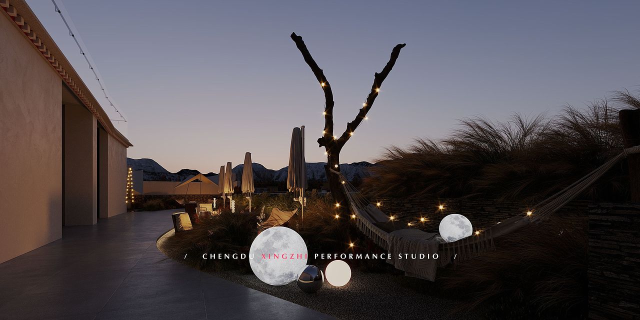 商业空间表现/ 餐厅 拉萨/ 辛丑年·戊戌月作