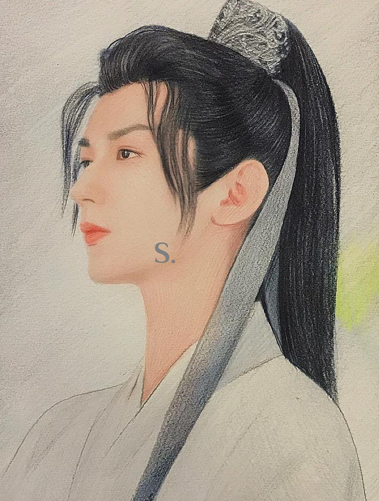 《沉香如屑》·成毅（图ZMzE5Mjk2Nzg0） - 绘画 - 站酷设计师紙色生花_原创素材 - 站酷ZCOOL
