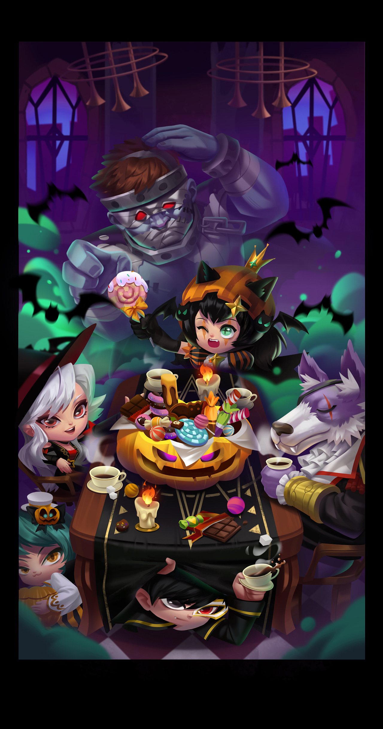 万圣节|插画|游戏原画|别喝喝喝江 - 原创作品 - 站酷 (zcool)