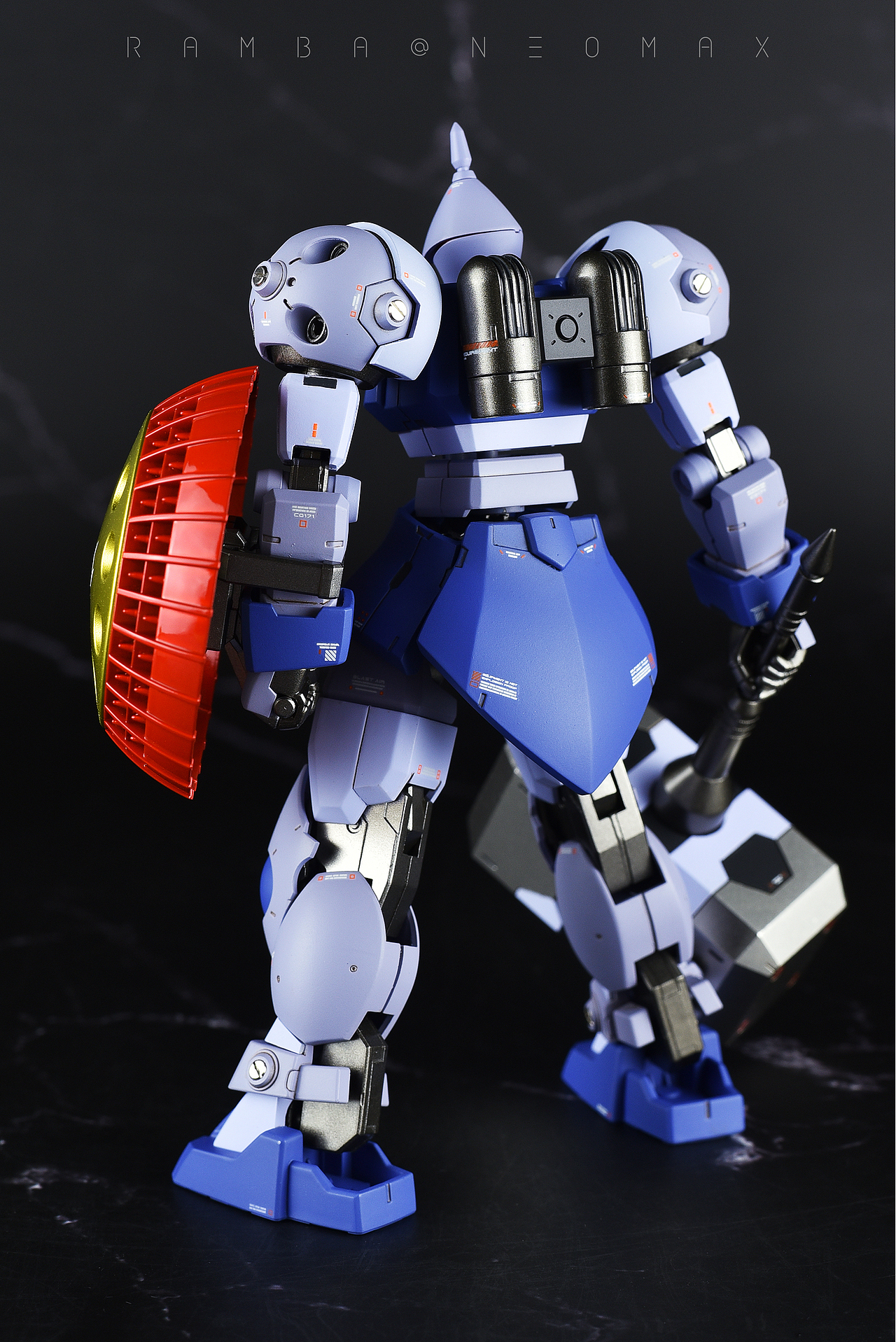 硬核改造!高达模型作品【HG强人复仇者】