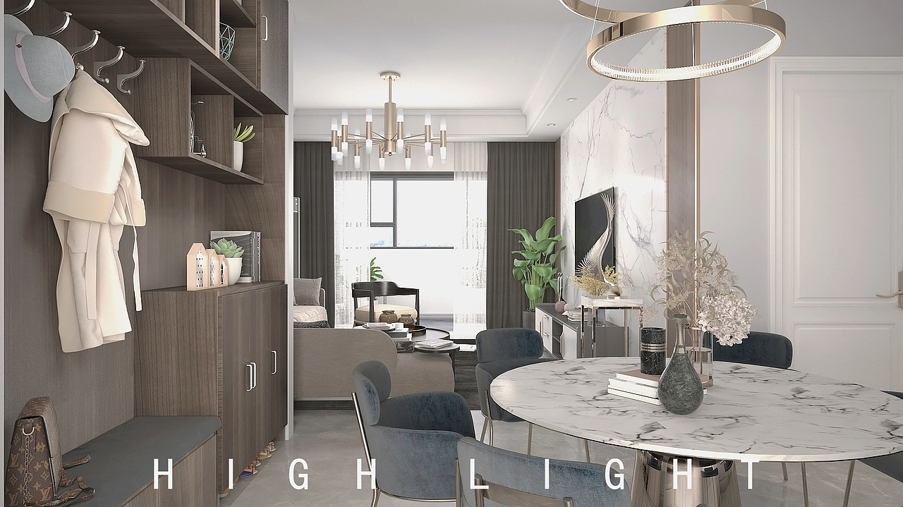 现代·轻奢（图ZMTc0Mzc0MDAw） - 家装设计 - 站酷设计师LC2000原创素材 - 站酷ZCOOL