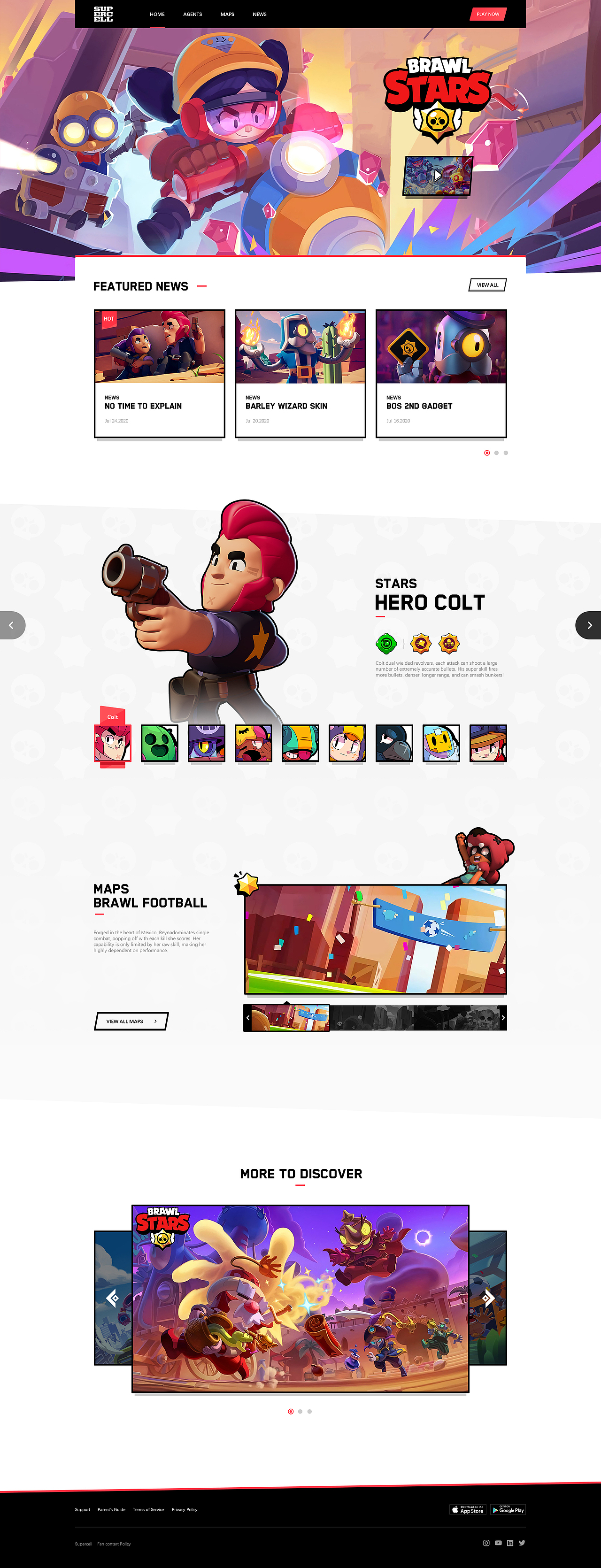 荒野乱斗 官网练习（图ZMjE5OTM5Mzcy） - 游戏/娱乐 - 站酷设计师夏日蝉鸣原创素材 - 站酷ZCOOL